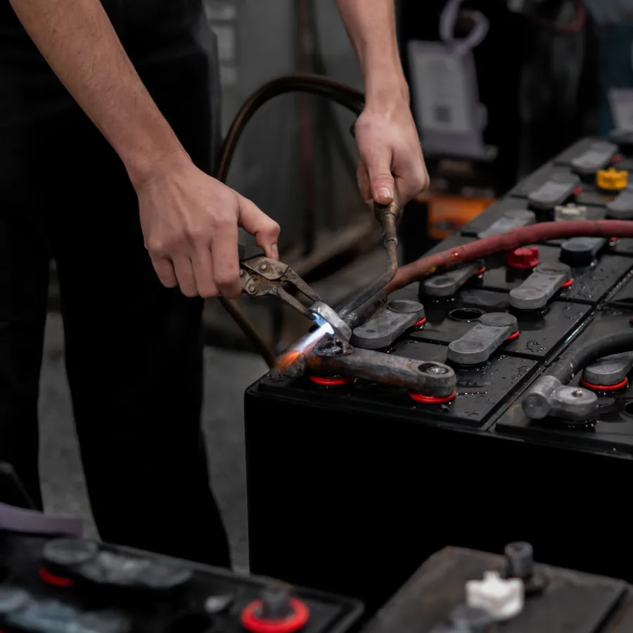 Component Upgrades — RePower battery process