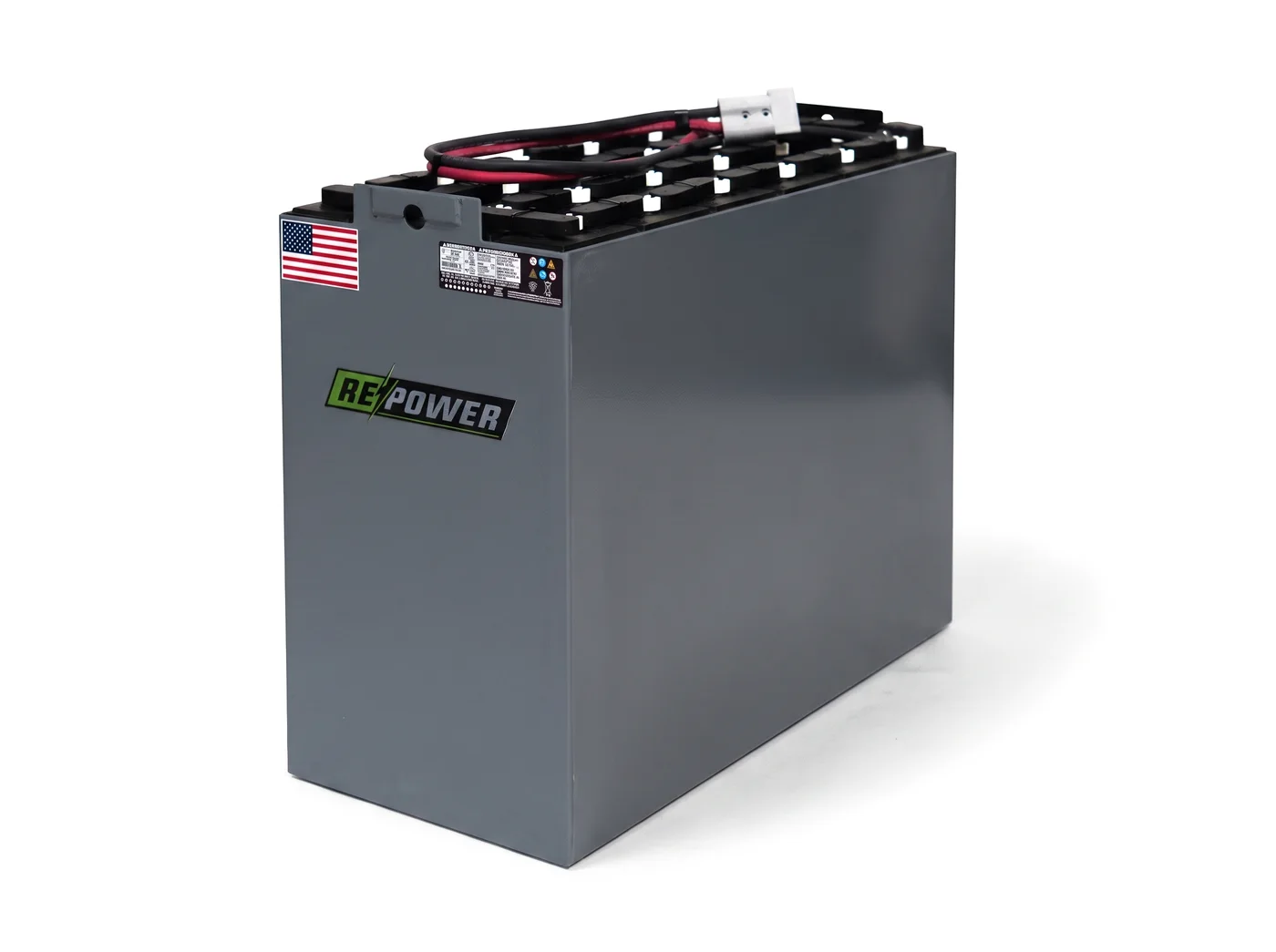 48V 24-125-9 refurbished forklift battery