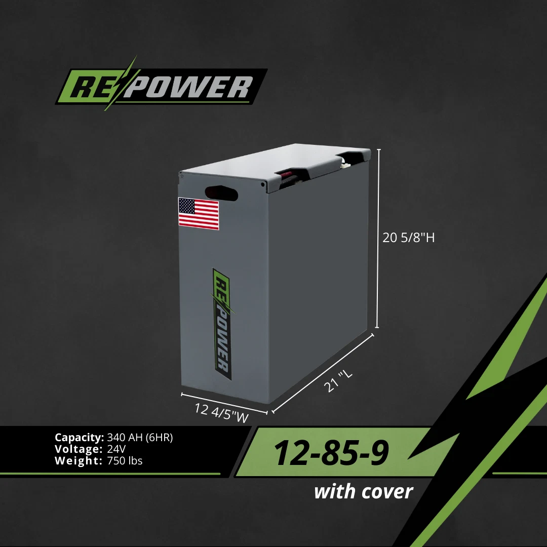 24V 12-85-9 refurbished forklift battery